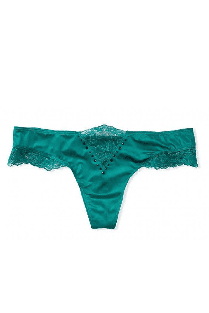 Трусики МЕРЕЖИВНІ ЛЮКС СТРІНГИ EMERALD Victoria`s Secret