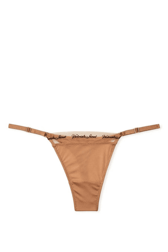 Трусики МЕРЕЖИВНІ ЛЮКС СТРІНГИ NUDE MESH Victoria`s Secret