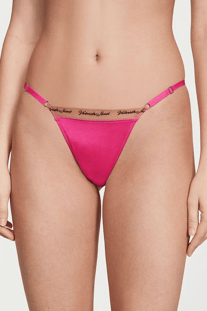 Трусики МЕРЕЖИВНІ ЛЮКС СТРІНГИ PINK MESH Victoria`s Secret