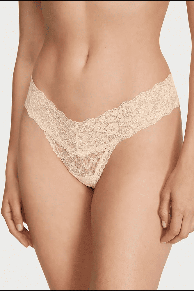 Трусики МЕРЕЖИВНІ СТРІНГИ CHAMPAGNE Victoria`s Secret Трусики МЕРЕЖИВНІ СТРІНГИ CHAMPAGNE Victoria`s Secret