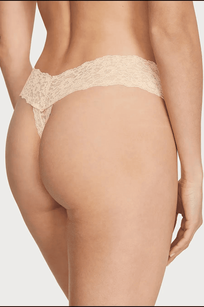Трусики МЕРЕЖИВНІ СТРІНГИ CHAMPAGNE Victoria`s Secret Трусики МЕРЕЖИВНІ СТРІНГИ CHAMPAGNE Victoria`s Secret