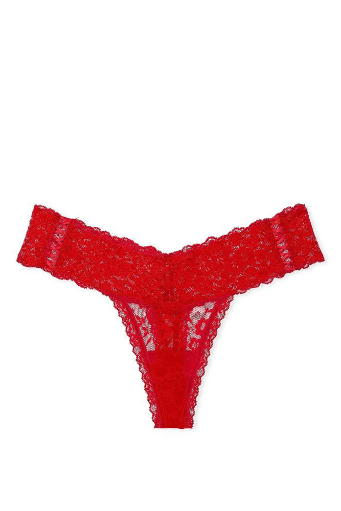 Трусики МЕРЕЖИВНІ СТРІНГИ RED Victoria`s Secret