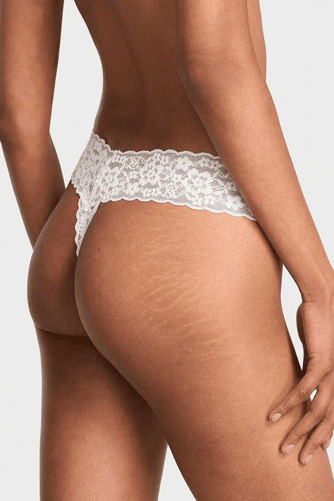 Трусики МЕРЕЖИВНІ СТРІНГИ WHITE Victoria`s Secret Трусики МЕРЕЖИВНІ СТРІНГИ WHITE Victoria`s Secret