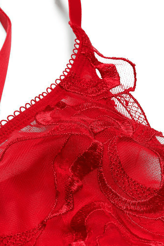 БЮСТГАЛЬТЕР PINK БЕЗ ПУШ-АП RED EMBR BOW Victoria`s Secret БЮСТГАЛЬТЕР PINK БЕЗ ПУШ-АП RED EMBR BOW Victoria`s Secret