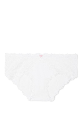Трусики Хлопчатобумажные бикини WHITE HEART Victoria`s Secret