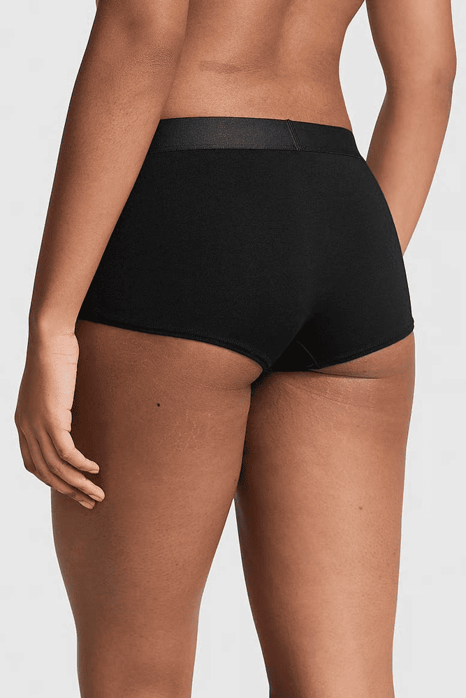Трусики Хлопчатобумажные шортики BLACK EMBL Victoria`s Secret Трусики Хлопчатобумажные шортики BLACK EMBL Victoria`s Secret