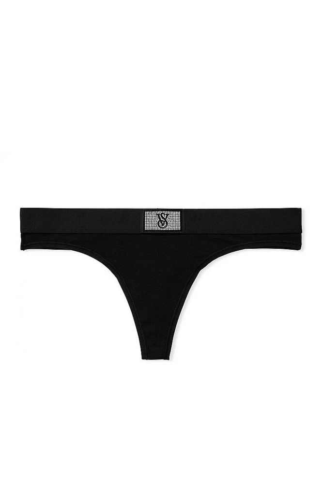 Трусики С РЕЗИНКОМ СТРИНГИ BLACK EMBL Victoria`s Secret