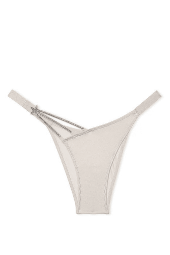 Трусики ЗІ СТРАЗАМИ БРАЗИЛІАНИ SILVER STARS Victoria`s Secret