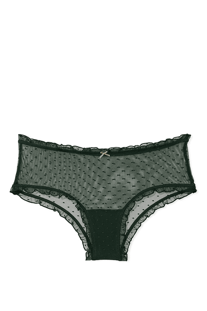 Трусики МЕРЕЖИВНІ БРАЗИЛІАНИ EMERALD DOT Victoria`s Secret