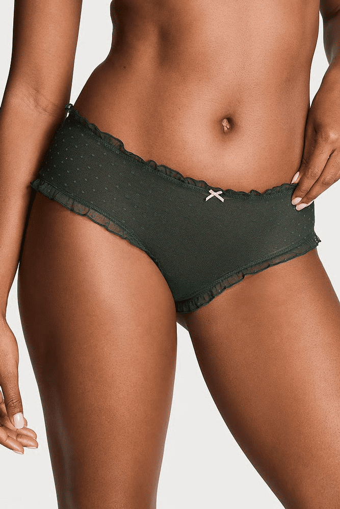 Трусики МЕРЕЖИВНІ БРАЗИЛІАНИ EMERALD DOT Victoria`s Secret Трусики МЕРЕЖИВНІ БРАЗИЛІАНИ EMERALD DOT Victoria`s Secret