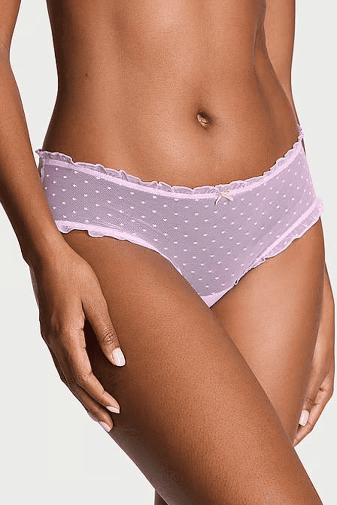 Трусики МЕРЕЖИВНІ БРАЗИЛІАНИ LILAC DOT Victoria`s Secret Трусики МЕРЕЖИВНІ БРАЗИЛІАНИ LILAC DOT Victoria`s Secret