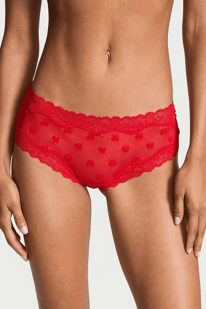 Трусики МЕРЕЖИВНІ ЛЮКС БРАЗИЛІАНИ BOW RED Victoria`s Secret Трусики МЕРЕЖИВНІ ЛЮКС БРАЗИЛІАНИ BOW RED Victoria`s Secret