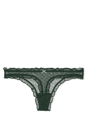 ТРУССИКИ СЕТЕВЫЕ СТРИНГИ EMERALD DOT Victoria`s Secret