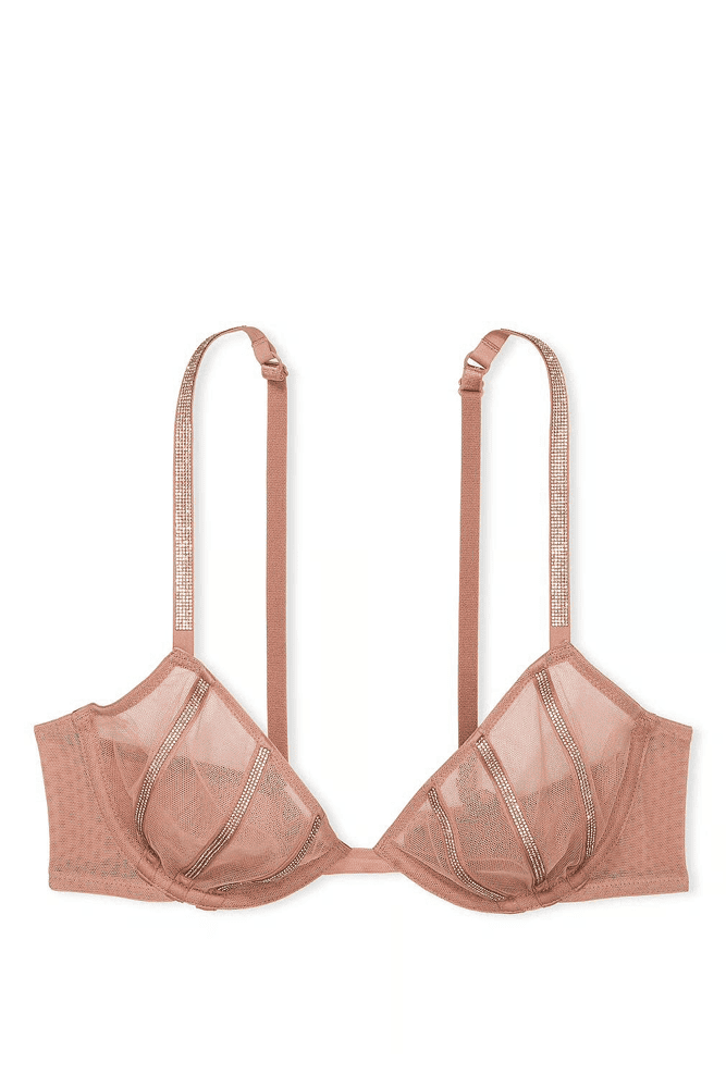 БЮСТГАЛЬТЕР ЗІ СТРАЗАМИ БЕЗ ПУШ-АП CARAMEL LINES Victoria`s Secret БЮСТГАЛЬТЕР ЗІ СТРАЗАМИ БЕЗ ПУШ-АП CARAMEL LINES Victoria`s Secret