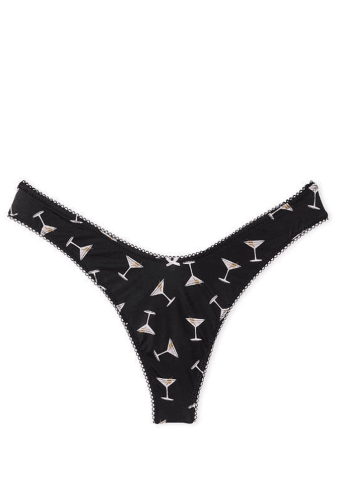 Трусики VERY SEXY HIGH LEG BLACK MARTINI Victoria`s Secret