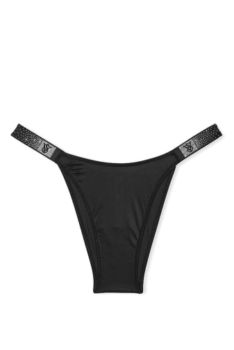 Трусики ЗІ СТРАЗАМИ БРАЗИЛІАНИ BLACK VS OMBRE Victoria`s Secret