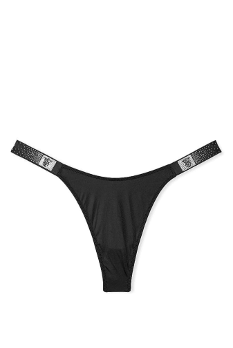 Трусики ЗІ СТРАЗАМИ СТРІНГИ BLACK VS OMBRE Victoria`s Secret