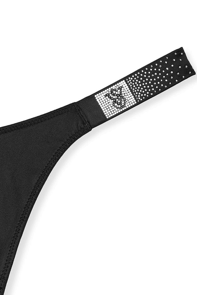 Трусики ЗІ СТРАЗАМИ СТРІНГИ BLACK VS OMBRE Victoria`s Secret Трусики ЗІ СТРАЗАМИ СТРІНГИ BLACK VS OMBRE Victoria`s Secret