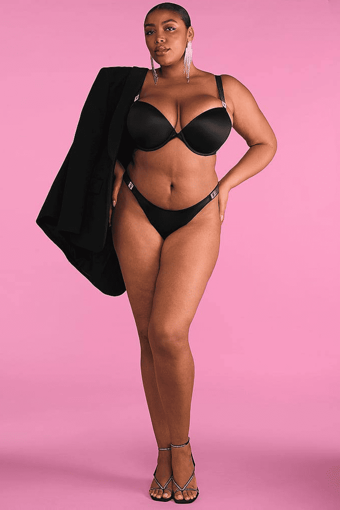 Трусики ЗІ СТРАЗАМИ СТРІНГИ BLACK VS OMBRE Victoria`s Secret Трусики ЗІ СТРАЗАМИ СТРІНГИ BLACK VS OMBRE Victoria`s Secret