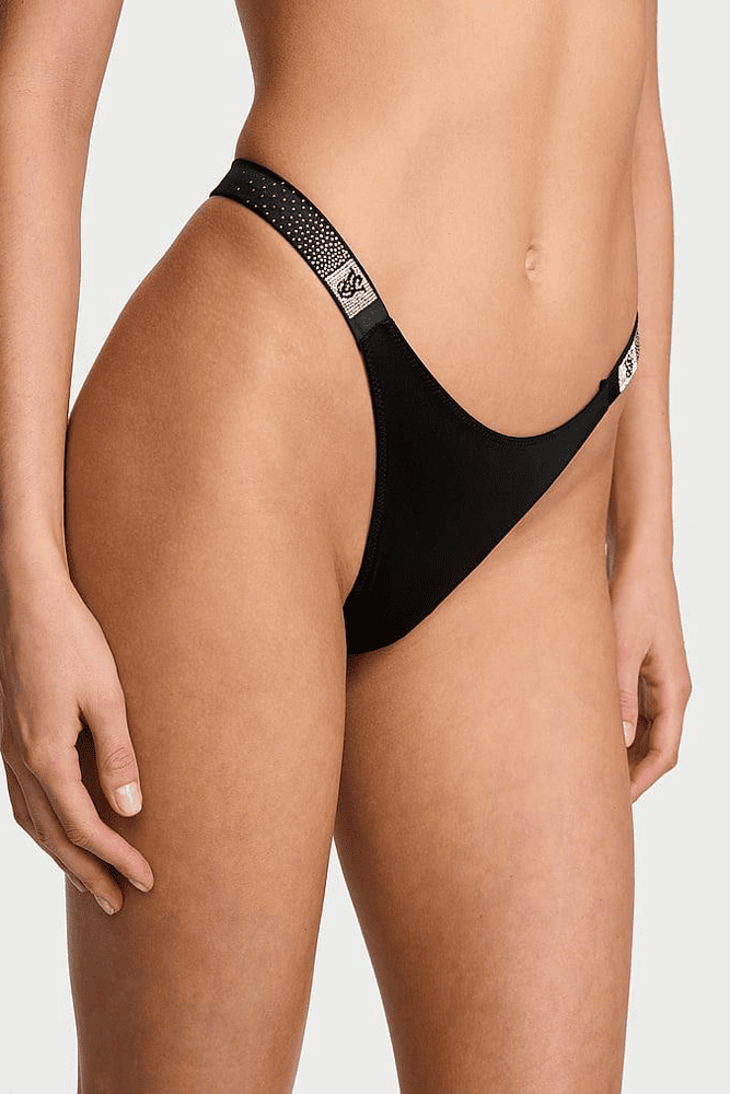 Трусики ЗІ СТРАЗАМИ СТРІНГИ BLACK VS OMBRE Victoria`s Secret Трусики ЗІ СТРАЗАМИ СТРІНГИ BLACK VS OMBRE Victoria`s Secret