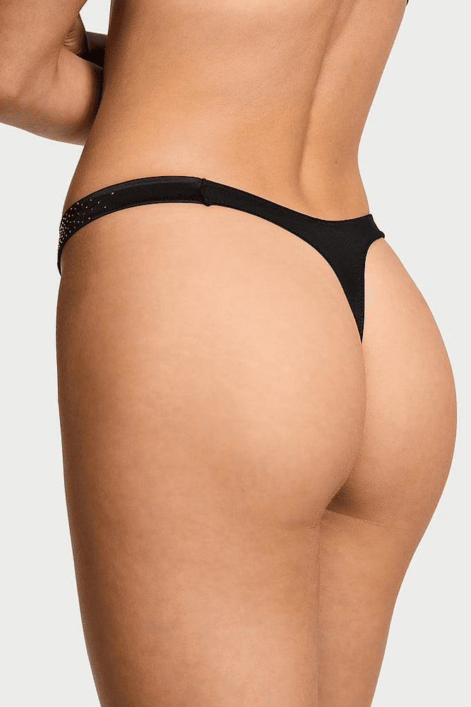 Трусики ЗІ СТРАЗАМИ СТРІНГИ BLACK VS OMBRE Victoria`s Secret Трусики ЗІ СТРАЗАМИ СТРІНГИ BLACK VS OMBRE Victoria`s Secret