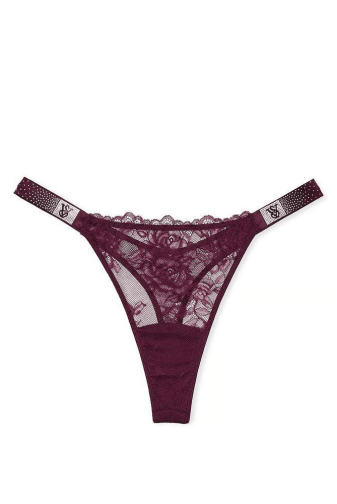 ТРУСИКИ СО СТРАЗАМИ СТРИНГИ РУБКА KIR VS OMBRE Victoria`s Secret