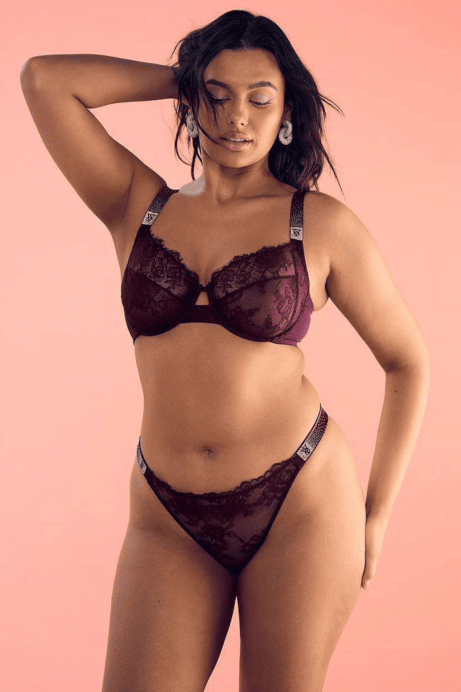Трусики ЗІ СТРАЗАМИ СТРІНГИ МЕРЕЖИВО KIR VS OMBRE Victoria`s Secret Трусики ЗІ СТРАЗАМИ СТРІНГИ МЕРЕЖИВО KIR VS OMBRE Victoria`s Secret