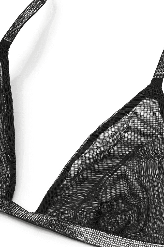 БЮСТГАЛЬТЕР ЗІ СТРАЗАМИ БЕЗ ПУШ-АП DARK BLACK LINES Victoria`s Secret БЮСТГАЛЬТЕР ЗІ СТРАЗАМИ БЕЗ ПУШ-АП DARK BLACK LINES Victoria`s Secret