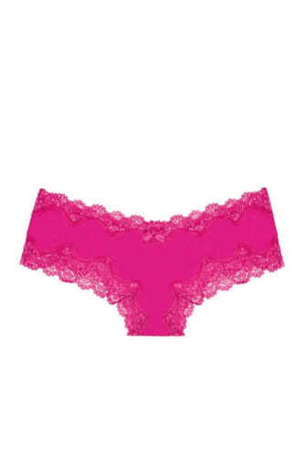 ТРУСКИ СЕТЕВЫЕ ЛЮКС БРАЗИЛИАНЫ ELECTRIC PINK Victoria`s Secret