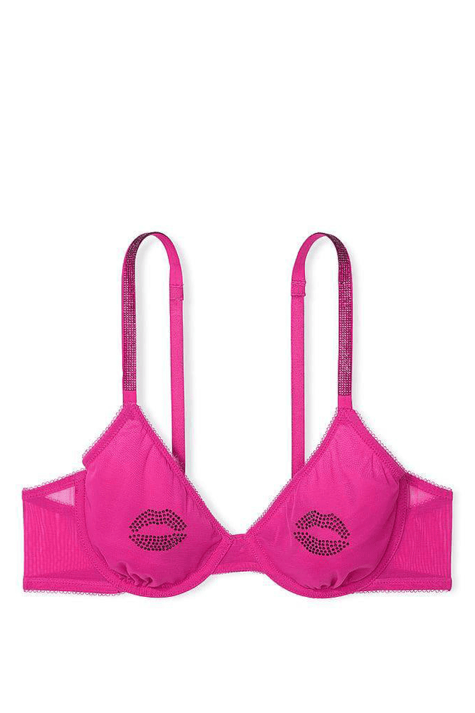 БЮСТГАЛЬТЕР ЗІ СТРАЗАМИ БЕЗ ПУШ-АП PINK LIPS Victoria`s Secret