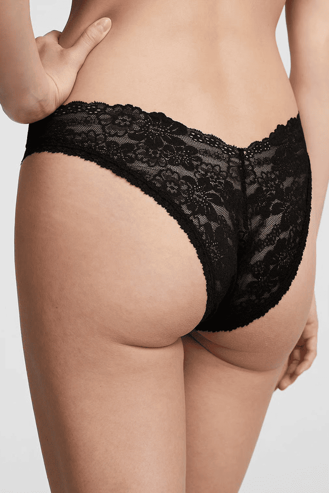 Трусики PINK БРАЗИЛІАНИ BLACK LACE V Victoria`s Трусики PINK БРАЗИЛІАНИ BLACK LACE V Victoria`s