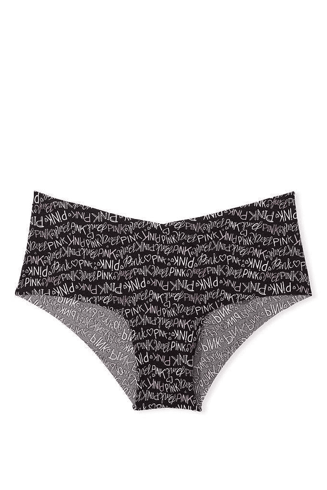 Трусики БЕЗШОВНІ БРАЗИЛІАНИ BLACK LOGO PINK Victoria`s Secret