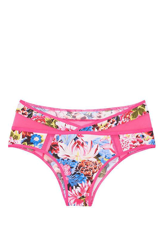 Трусики ВИСОКА ПОСАДКА MARY KATRANTZOU PINK Victoria`s Secret
