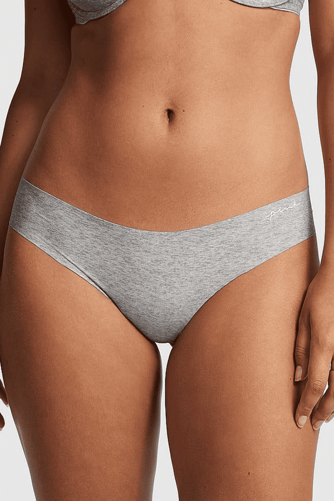 Трусики БЕСПЛАТНЫЕ СТРИНГИ GREY MARL Victoria`s Secret