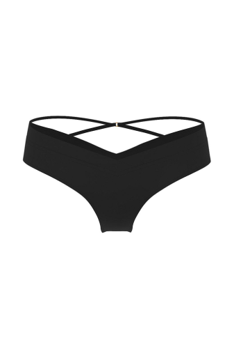 Трусики VERY SEXY HIGH LEG BLACK MESH Victoria`s Secret