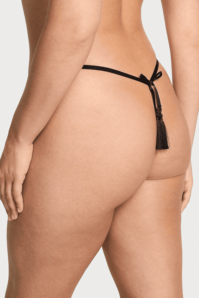 Трусики V-THONG BLACK RIBBON Victoria`s Secret Трусики V-THONG BLACK RIBBON Victoria`s Secret