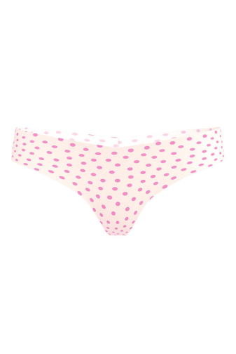 Трусики БЕСПЛАТНЫЕ СТРИНГИ PINK DOTS Victoria`s Secret