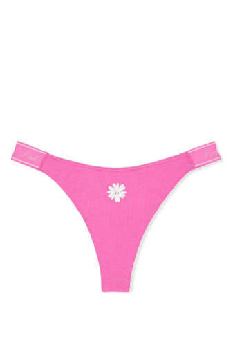 Трусики З РЕЗИНКОЮ СТРІНГИ PINK FLORAL PINK Victoria`s Secret