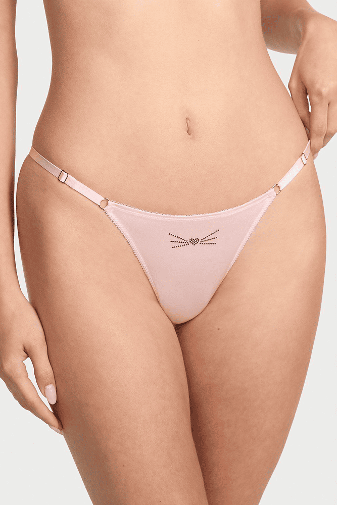 Трусики V-THONG PUREST PINK KITTY Victoria`s Secret