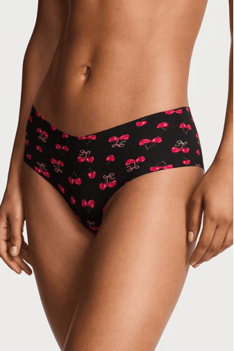 Трусики БЕСПЛАТНЫЕ БРАЗИЛИАНЫ BLACK CHERRY Victoria`s Secret