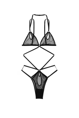 БОДИ BLACK MESH Victoria`s Secret