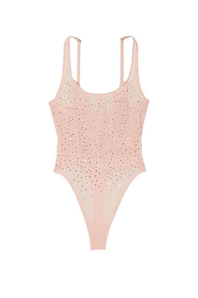 БОДІ ЗІ СТРАЗАМИ PUREST PINK Victoria`s Secret