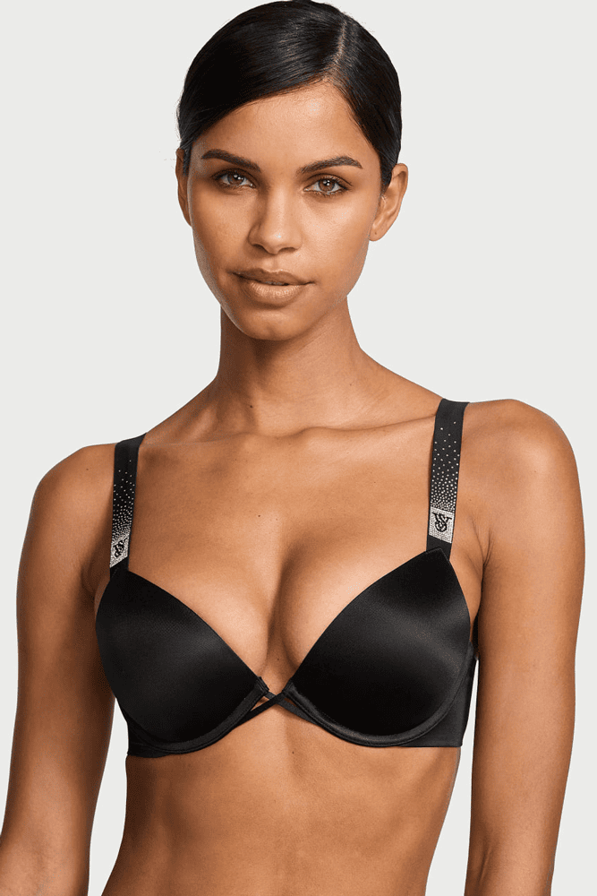 БЮСТГАЛЬТЕР ЗІ СТРАЗАМИ ПУШ-АП BLACK VS OMBRE Victoria`s Secret БЮСТГАЛЬТЕР ЗІ СТРАЗАМИ ПУШ-АП BLACK VS OMBRE Victoria`s Secret