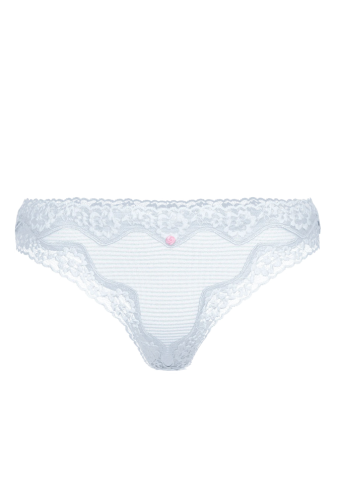 Трусики МЕРЕЖИВНІ СТРІНГИ PALE BLUE MODAL ROSE Victoria`s Secret