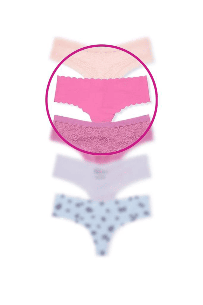 Трусики БЕЗШОВНІ СТРІНГИ PINK CUT Victoria`s Secret