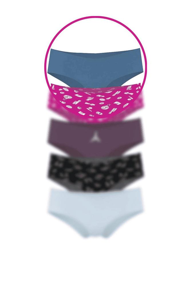 Трусики БЕСПЛАТНЫЕ БРАЗИЛИАНЫ DENIM BLUE Victoria`s Secret