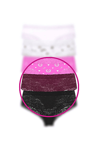 ТРУСКИ СЕТЕВЫЕ БРАЗИЛИАНЫ KIR LACE PINK Victoria`s Secret