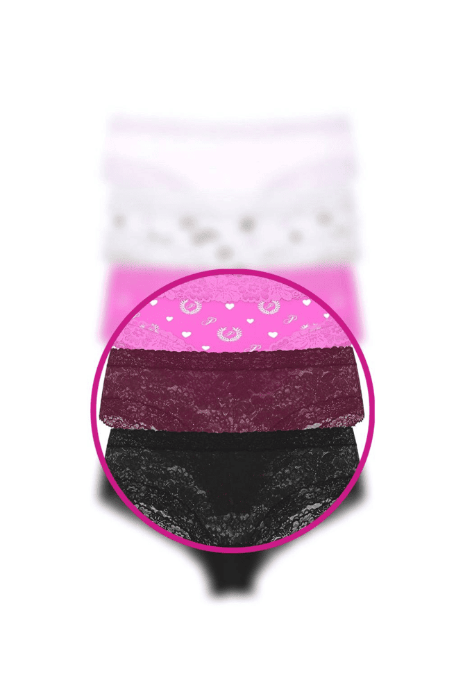 Трусики МЕРЕЖИВНІ БРАЗИЛІАНИ KIR LACE PINK Victoria`s Secret