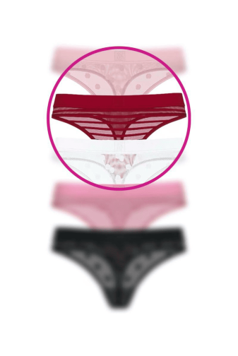 Трусики З РЕЗИНКОЮ СТРІНГИ KIR MESH Victoria`s Secret