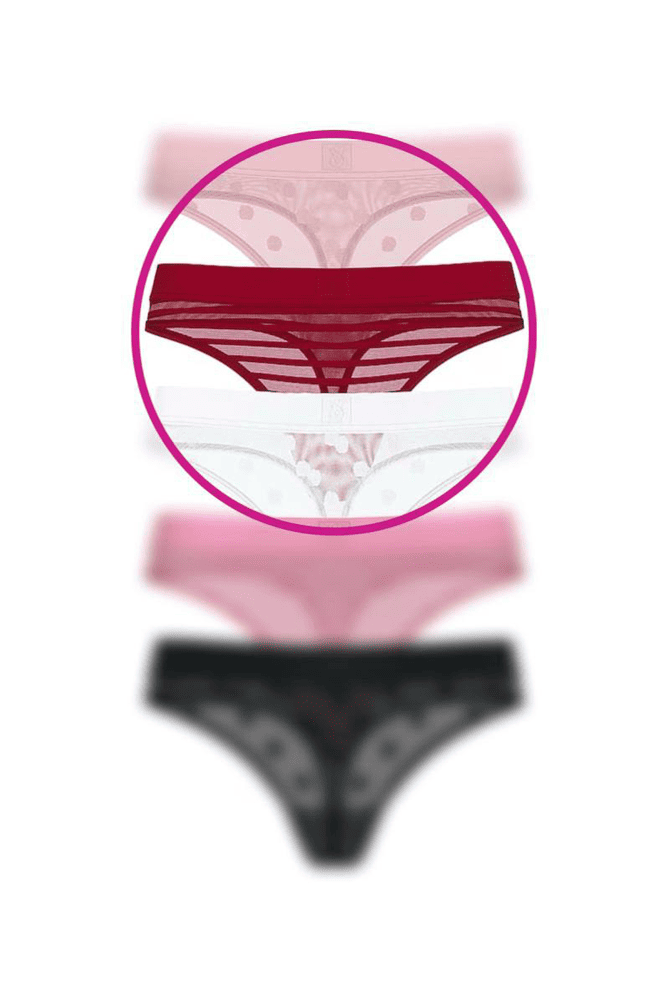 Трусики С РЕЗИНКОМ СТРИНГИ KIR MESH Victoria`s Secret